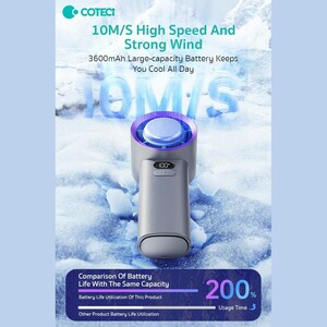 خرید اینترنتی پنکه دستی شارژی کوتسی