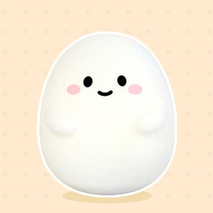 کیفیت چراغ خواب رومیزی فانتزی سیلیکونی شارژی