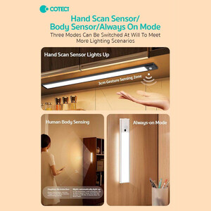 بهترین چراغ دارای سنسور 30 سانتی متری و 1.5 وات زیر کابینت کوتتسی