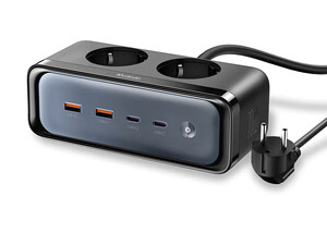 چندراهی و محافظ برق 2 سوکت، 2 یو اس بی و 2 تایپ سی 70 وات مک دودو 70 وات CH-461