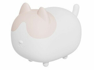 قیمت چراغ خواب فانتزی شارژی رومیزی Cute cat silicone pat lamp induction dimming M21