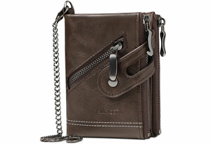 قیمت کیف پول مردانه سانی ستی RFID anti-theft men's leather wallet S3021