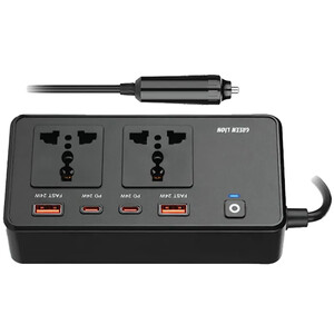 اینورتر فندکی خودرو 200 وات گرین لاین