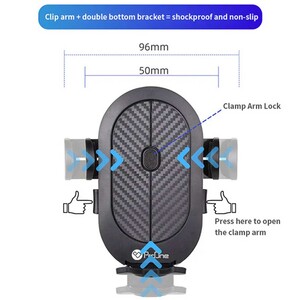 فروش اینترنتی هولدر گوشی موبایل بازو بلند داخل خودرو پرووان