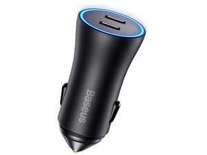 قیمت شارژر فندکی فست شارژ ماشین تایپ‌سی 40 وات بیسوس