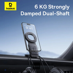 قیمت هولدر موبایل مگنتی داخل خودرو چند منظوره تاشو بیسوس