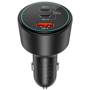 بهترین شارژر فندکی فست شارژ ماشین تایپ‌سی 200 وات ویوو