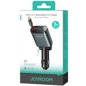 قیمت شارژر فندکی جویروم با کابل تایپ سی