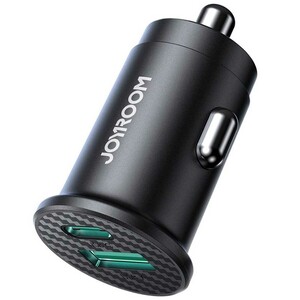 شارژر فندکی TYPE-C و USB خودرو 15 وات جویروم