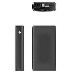 خرید پاوربانک 35 وات 20000 پاورولوژی به همراه کابل تایپ سی جمع شونده