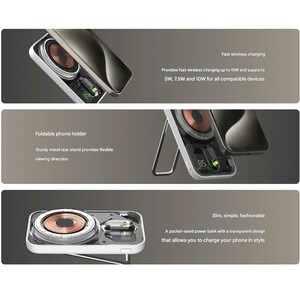 فروش پاوربانک مگ سیف 15 وات و تایپ سی 20 وات مومکس