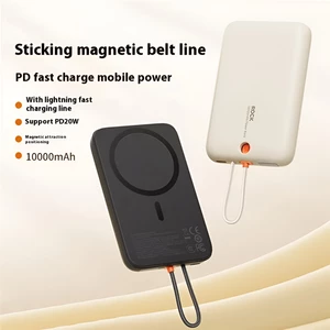 شارژر همراه بی سیم مگ سیف فست شارژ اپل راک