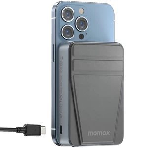 شارژر همراه بی سیم مگ سیف فست شارژ اپل مومکس