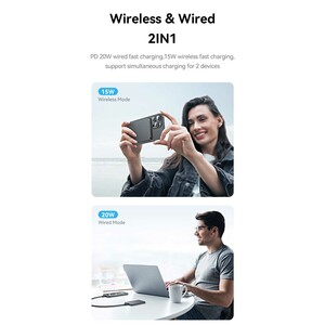 پاوربانک مغناطیسی تایپ سی یوسامز