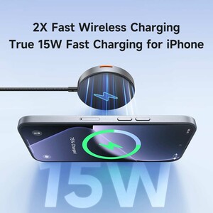 شارژر وایرلس مگنتی 15 وات مک‌دودو