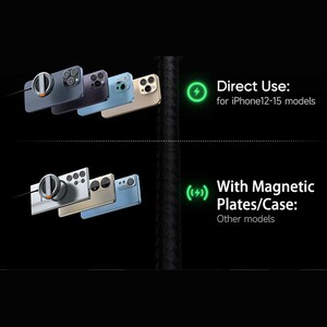 شارژر وایرلس مگنتی 15 وات مک‌دودو