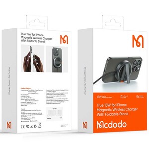 شارژر وایرلس مگنتی 15 وات مک‌دودو