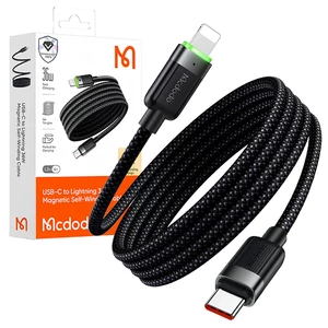 کابل تبدیل تایپ‌ سی به لایتنینگ با بدنه مگنتی مک دودو