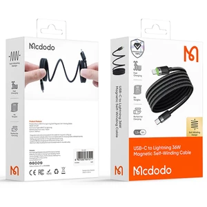 کابل تبدیل تایپ‌ سی به لایتنینگ با بدنه مگنتی مک دودو