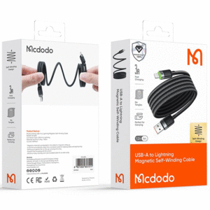 خرید کابل فست شارژ یو اس بی به لایتنینگ  1.2 متری مک دودو