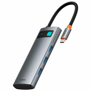 خرید هاب مک بوک 7 پورت فلزی بیسوس