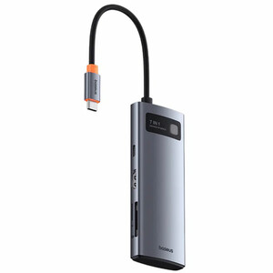 قیمت هاب تایپ سی 7 پورت فلزی بیسوس