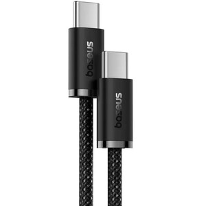 کابل دوسر تایپ سی  مشکی 100 وات بیسوس