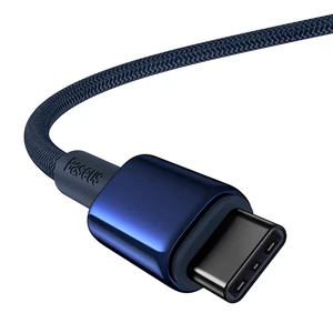 بهترین کابل دو سر تایپ سی فست شارژ 1 متری 100 وات بیسوس