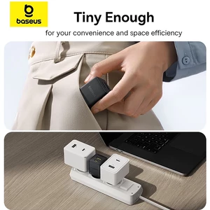 برترین شارژر دیواری فست شارژ تایپ‌سی و یو‌اس‌بی 20 وات بیسوس