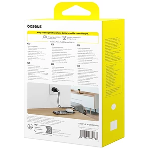 آداپتور مسافرتی تایپ‌سی و یو‌اس‌بی 20 وات بیسوس