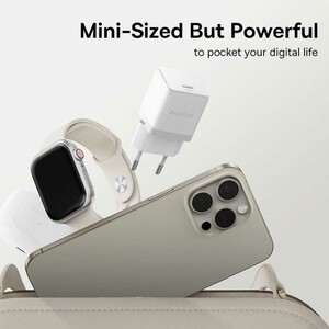 شارژر دیواری 20 وات بیسوس مناسب آیفون