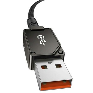 فروش کابل سوپر فست شارژ یو اس بی به تایپ سی 100 وات 6 آمپر 2 متری بیسوس