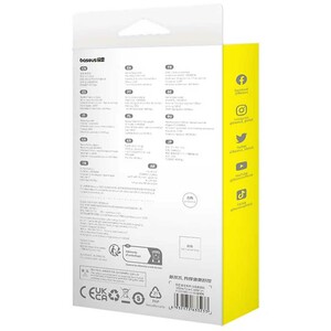 کابل سوپر فست شارژ یو اس بی به تایپ سی 100 وات 6 آمپر 2 متری بیسوس