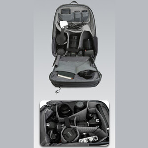 کوله‌پشتی دوربین چند منظوره بنج Bange XJ325 (سازگاری لپ تاپ چک شود)