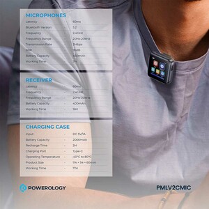 میکروفون بی‌سیم حرفه‌ای پاورولوژی