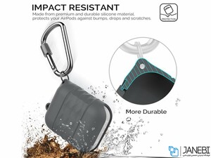 کاور محافظ قلاب دار ایرپاد AHA Style Case Airpods 2/1