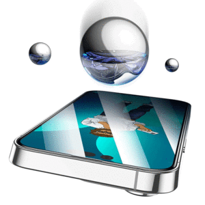 کیفیت گلس شفاف آیفون 14 پرو گرین