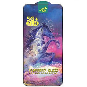 محافظ تمام صفحه و تمام چسب سامسونگ گلکسی آ14/ آ14 فایو جی هورس