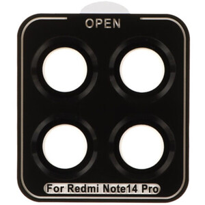 محافظ رینگی لنز دوربین گوشی شیائومی ردمی نوت 14 پرو شابلون دار