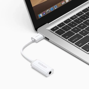 کابل انتقال صدای USB به جک 3.5 میلی‌متری یوگرین US206 30712