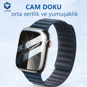 بهترین محافظ صفحه اپل واچ 42 میلی متری تمام چسب لیتو