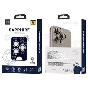 محافظ لنز دوربین آیفون 16 پرو و آیفون 16 پرومکس مدل  PVDSS