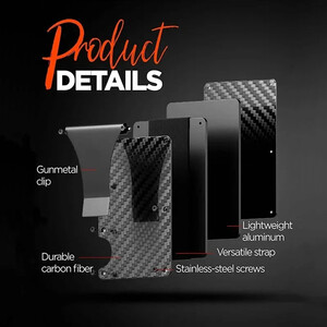 جاکارتی فلزی آلیاژ آلومینیوم و فیبرکربن اورجینال