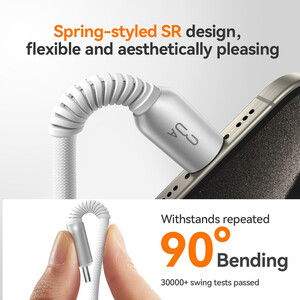 کابل فست شارژ یواس بی به لایتینگ جویروم