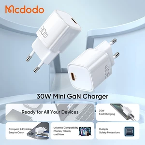 بهترین شارژر دیواری مینی 30 وات مک دودو