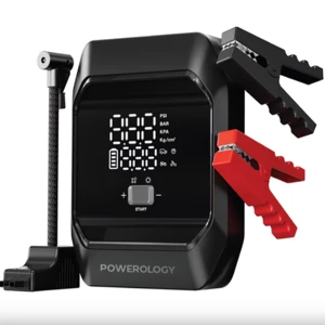 جامپ استارتر و پاوربانک پاورولوژی Powerology مدل PWKF03MBK چندکاره