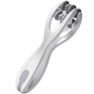 ماساژور انگشتی سفید دو غلتکی