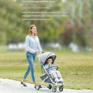 خرید کالسکه سبک نوزاد با سایبان