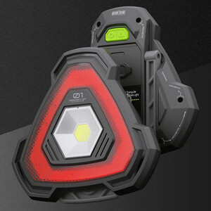 چراغ کار و چراغ اعلام خطر مثلثی شارژی مدل FW100 چند منظوره