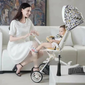 کالسکه بچه تاشو با سایبان